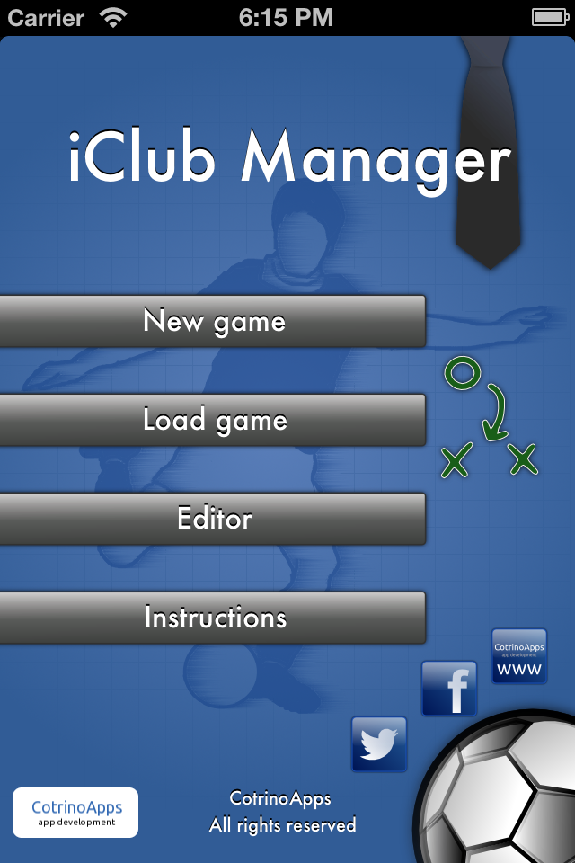 Screenshot iClub Manager Screenshot iClub Manager